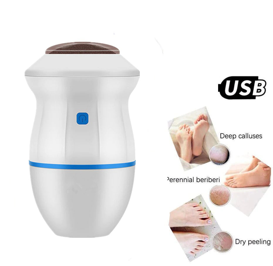 Electric Vacuum Foot Grinder File Machine Exfoliate Dead Skin Callus Remover Heel Removal Scraper Vacuums Grinding Head heel